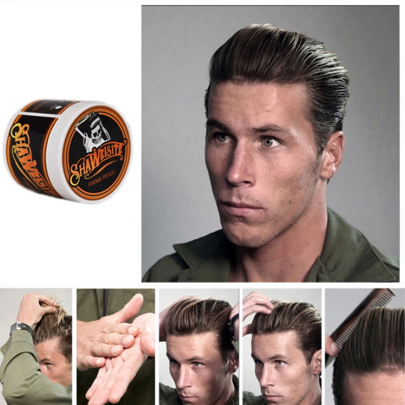 

Popular Ancient Hair Cream Product Hair Pomade For Styling Salon Hair Holder In Suavecito Skull Strong Hair Modelling Mud Y-87