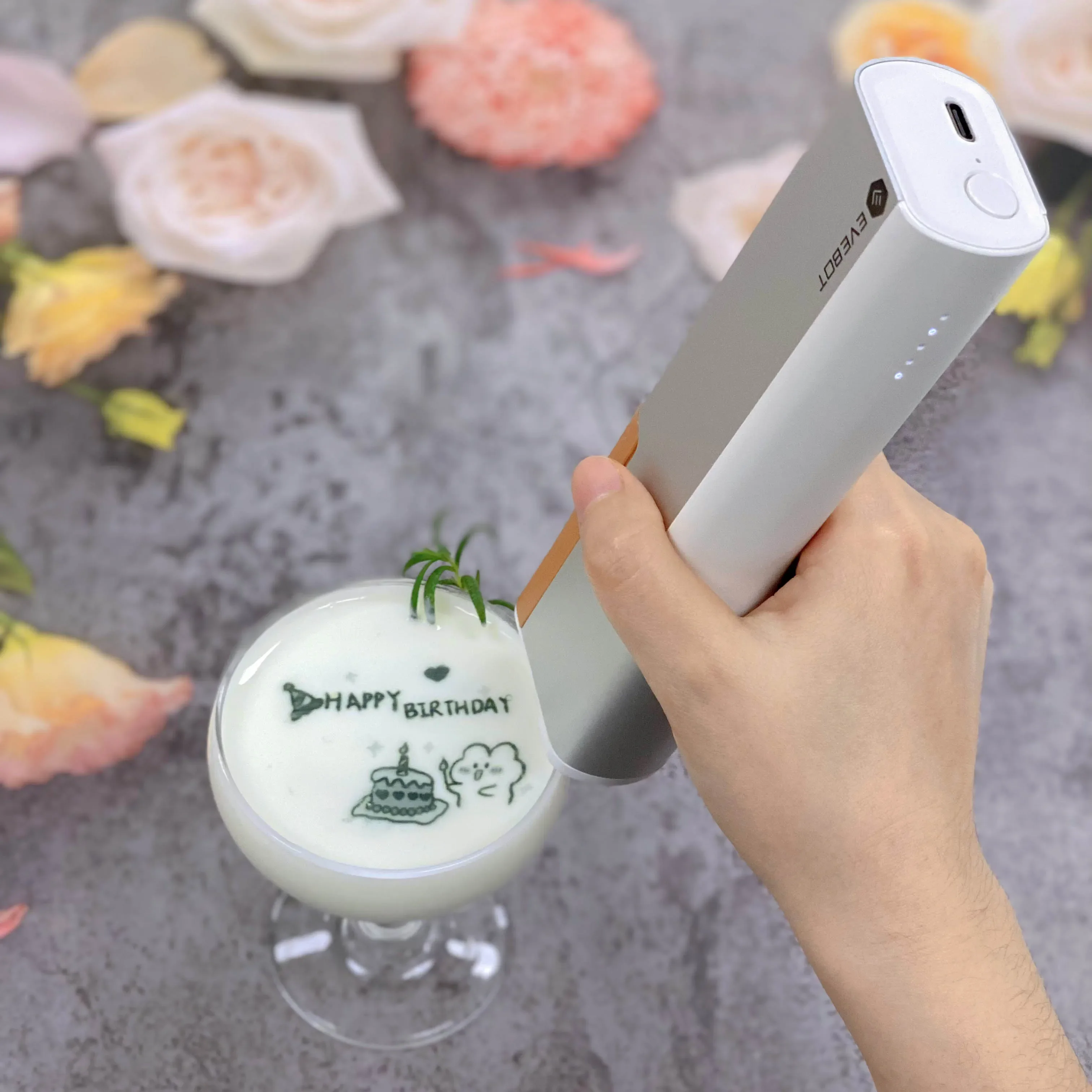 Новинка 2023 инновационный продукт печатная ручка EVEBOT съедобный пищевой принтер