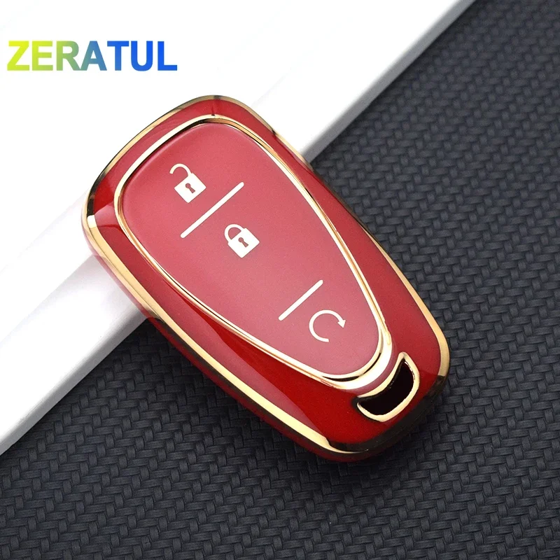 Корпус из ТПУ для Chevrolet Volt Bolt Trax Malibu Blazer Traverse Onix Equino Orlando Cruze Spark Sonic Camaro чехол ключей