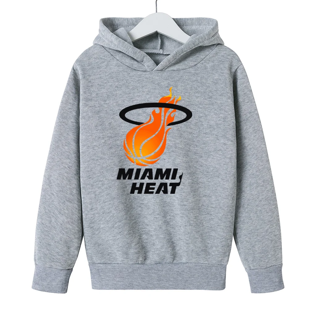 

2022New Season Basketball Team Street Fashion Child Hoodie Top Fun Cartoons Boy Kid Girls Costume Boy's Sweater 3-14Y Clothing
