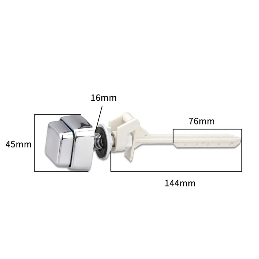 2 шт. боковая кнопка рычаг смыва для унитаза ручка замена бачка Univer-sal боковой