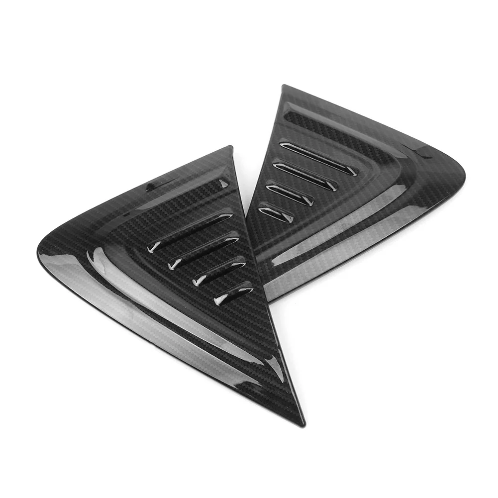 Цвет углеродного волокна Стайлинг автомобиля боковое крыло вентиляционное