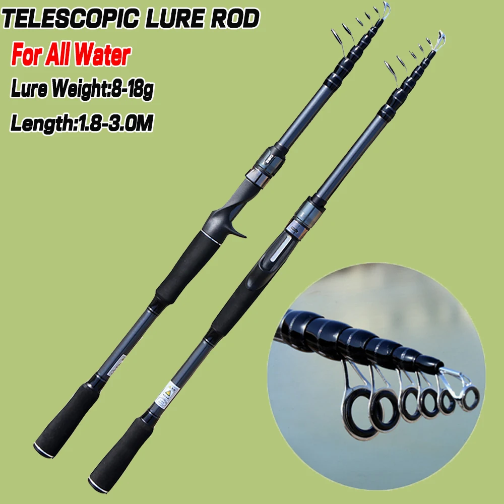 1 8/2 1/2 4/2 7/3 0 м карбоновый спиннинг удочка для забрасывания приманка 8-18 г