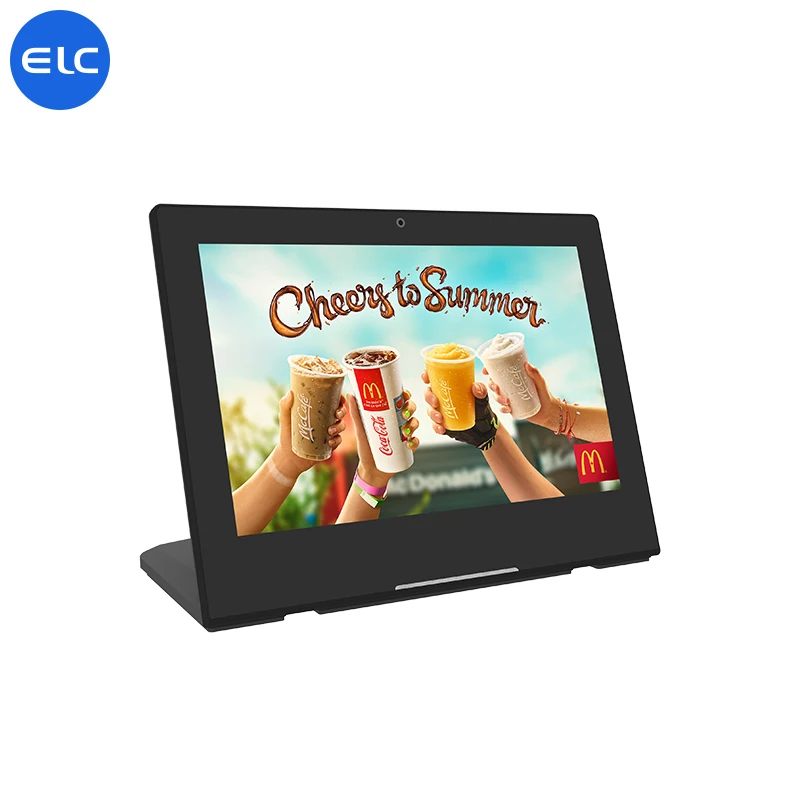 

Factory 10.1 inch touch screen ordering system NFC Camera desktop POE Android display tablet