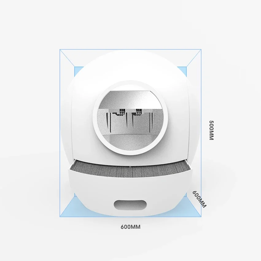 Petree Самоочищающийся автоматический кошачий туалет Полностью закрытый