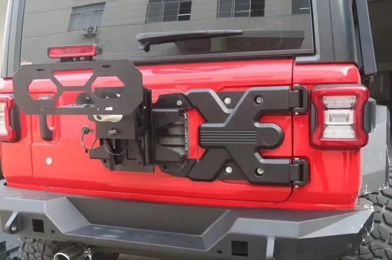 JL1132 sanfu для Jeep JL Wrangler 2018+ шарнир и кронштейн крепления запасного колеса