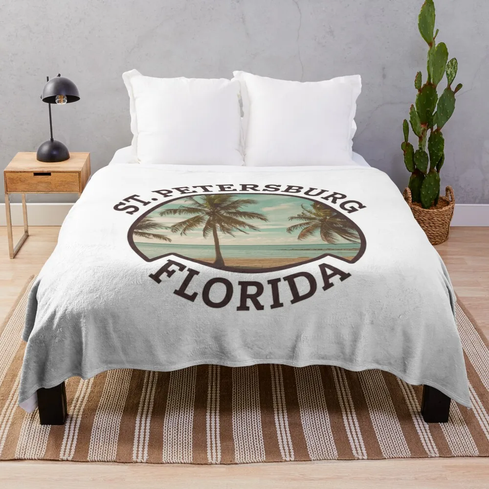 Фланелевый плед St. Petersburg Florida