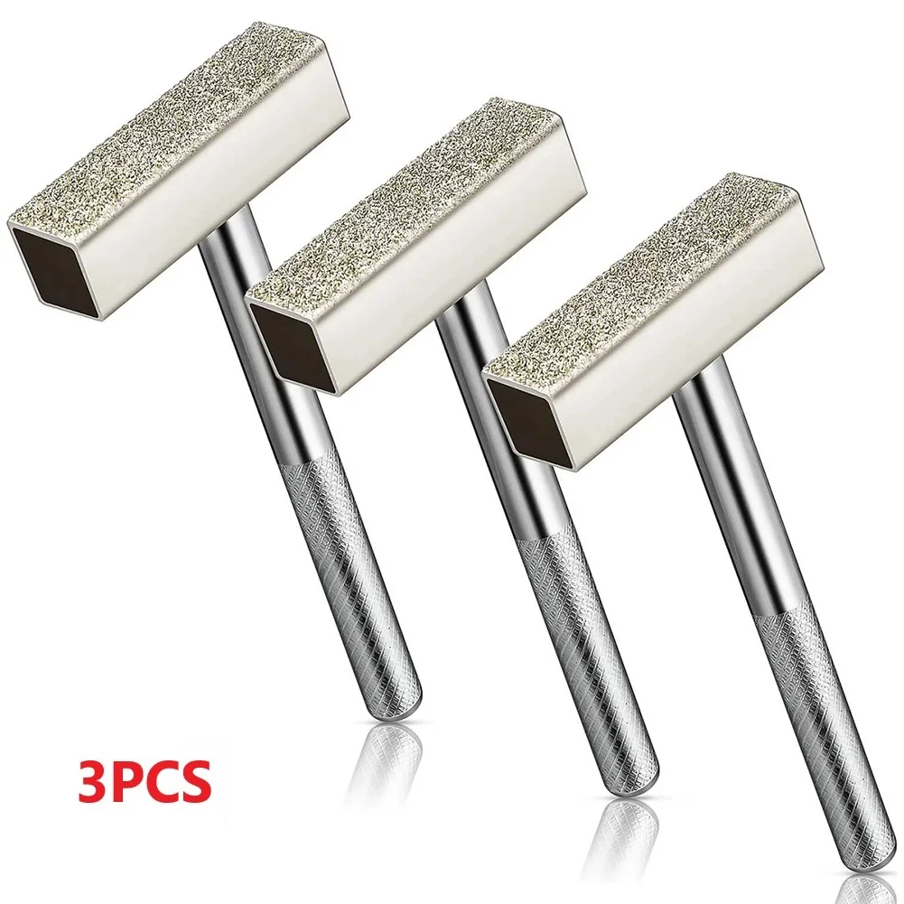 3pcs Grinding Wheel Dresser Diamond Stone Dressers Handheld Wheel Dresser Bench Grinder Dressing Tool Abrasive Tools