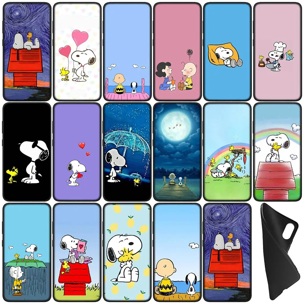 Чехол для телефона с изображением собаки Wallpaper S-Snoopys Samsung Galaxy A06 A16 A13 A71 A21S A22 A73 A42 A11