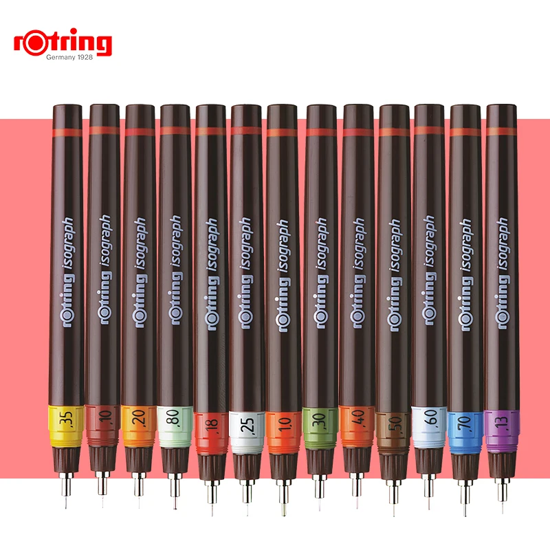 

rOtring Isograph игольная ручка 0,1-0,8 мм