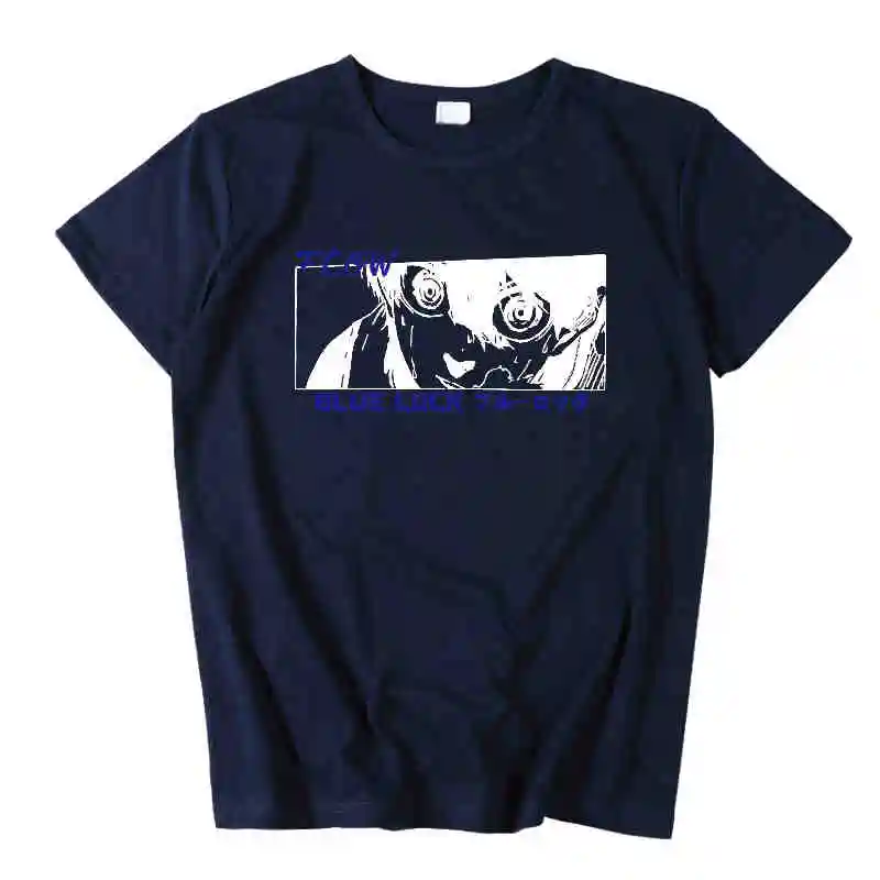 Япония Аниме BLUE LOCK Isagi Yoichi Chigiri Hyoma Мужская и женская футболка Косплей Футболка