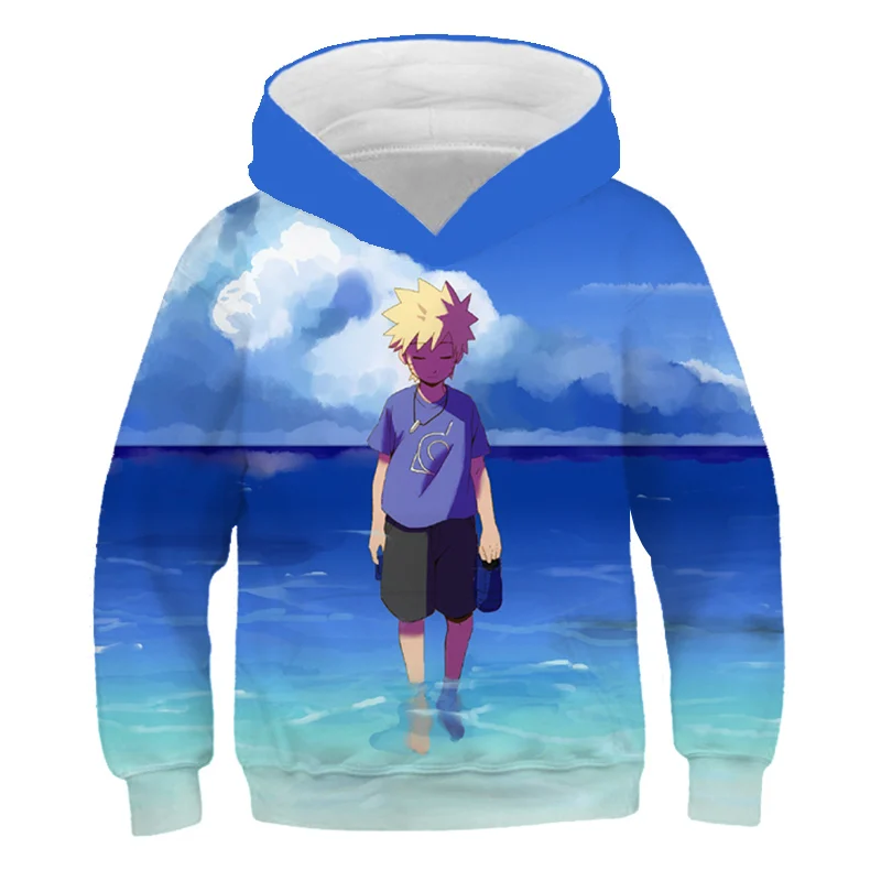 

2022 nαruto свободная толстовка с 3D принтом для мальчиков и девочек Осенняя модная повседневная крутая уличная одежда с длинным рукавом унисекс...