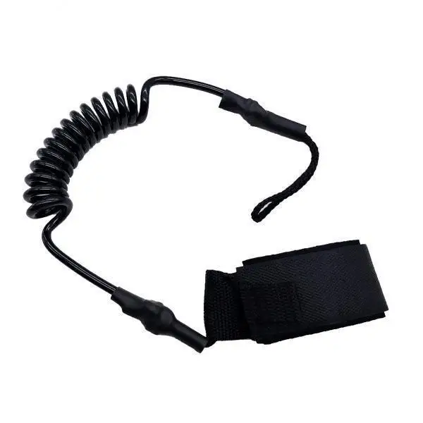 

3-х лопастная безопасная удочка, эластичный поводок, лодки, плота, тянущаяся веревка, черный