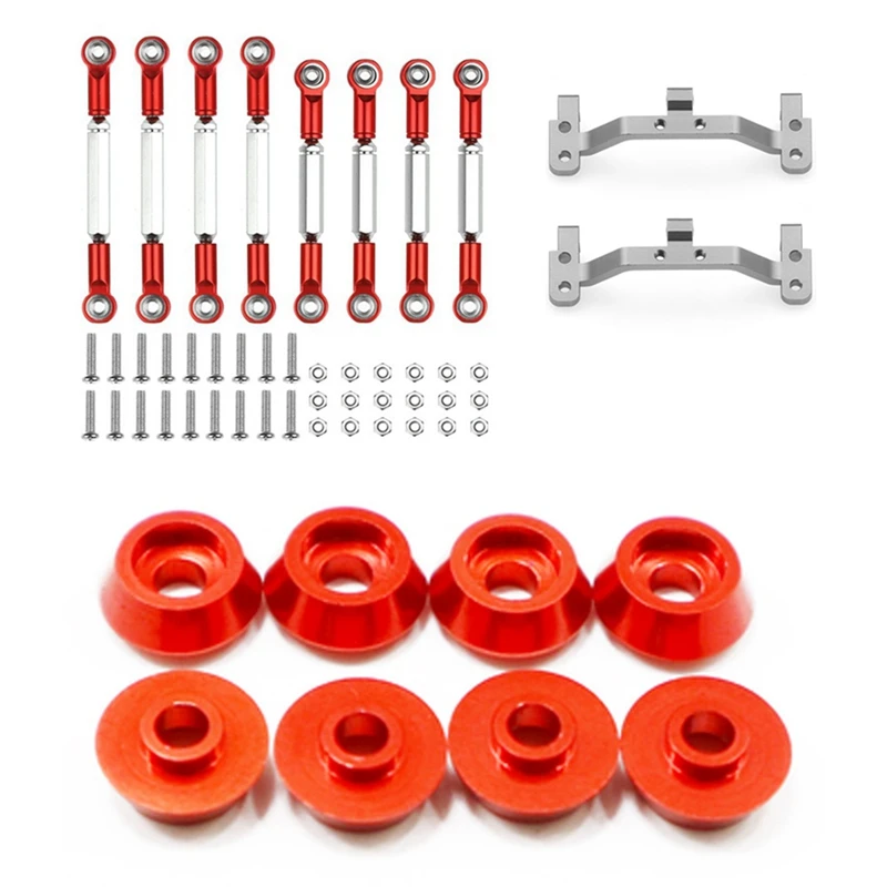 

8X Металлическая магнитная прокладка омывателя для WPL C14 C24 C34 и 1 комплект для MN D90 D91 D96 D99S MN99S Тяговый стержень