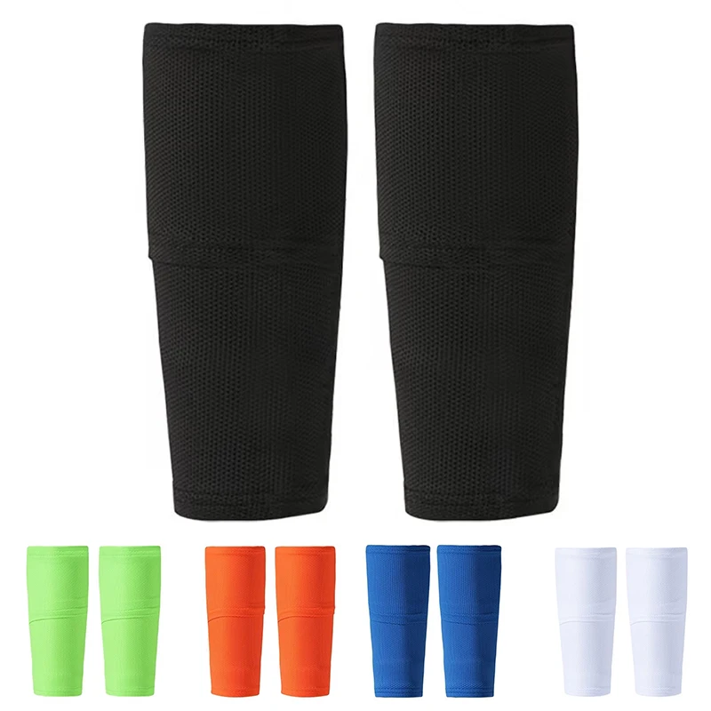 New double layer breathable full wrapped leg guard socks Plug plate fixing sleeve Soccer socks Football accessories