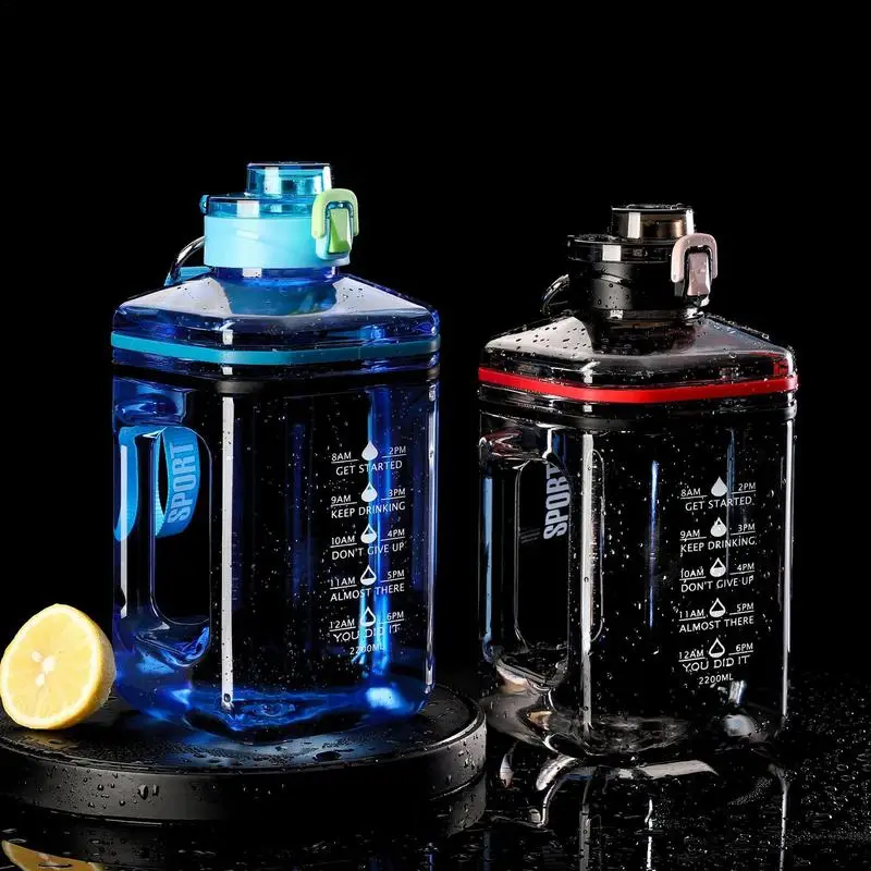 Бутылка Емкостью 2 л чашка квадратной тонны материал высокого качества