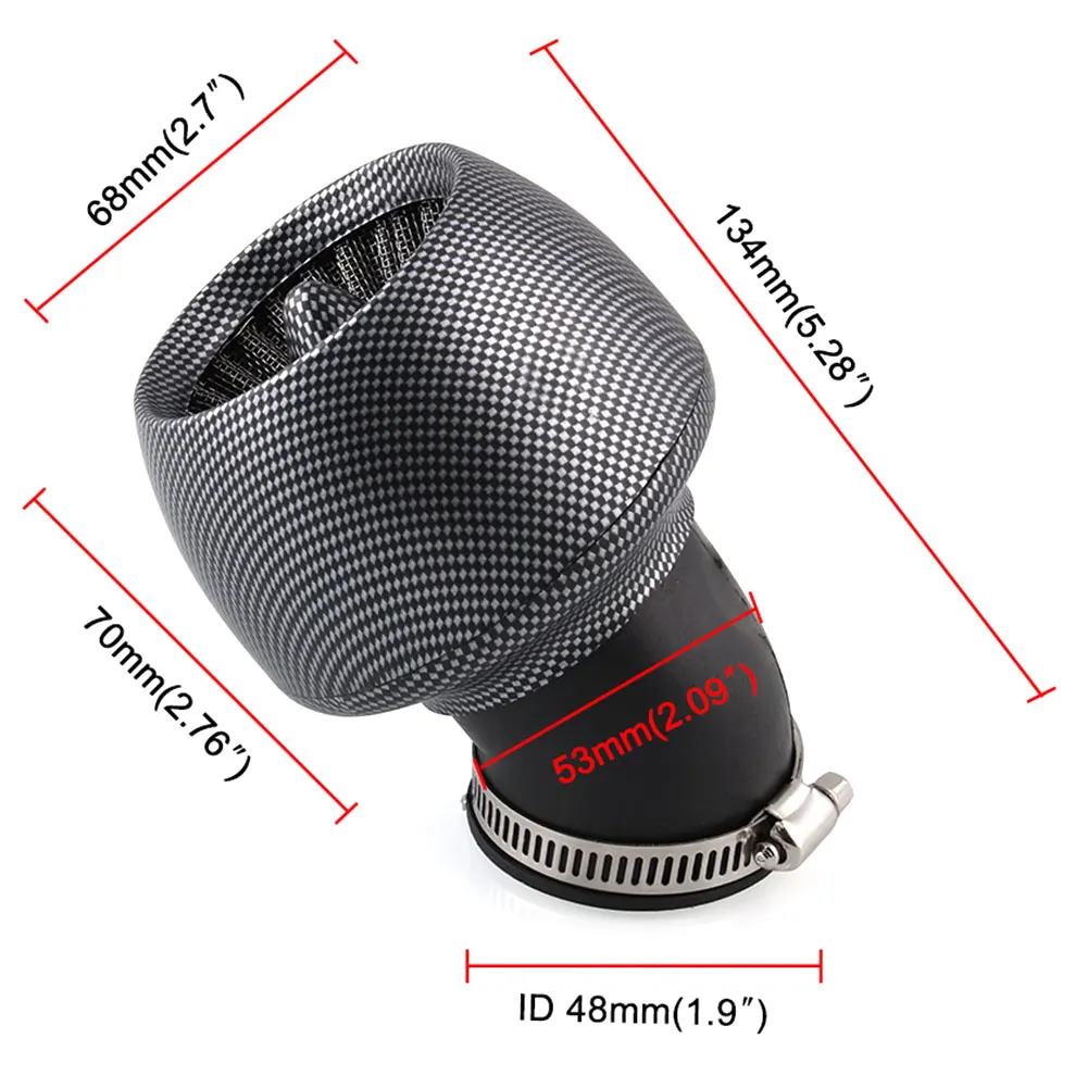 Универсальный Мотоциклетный Индукционный Комплект Воздушного Фильтра Для