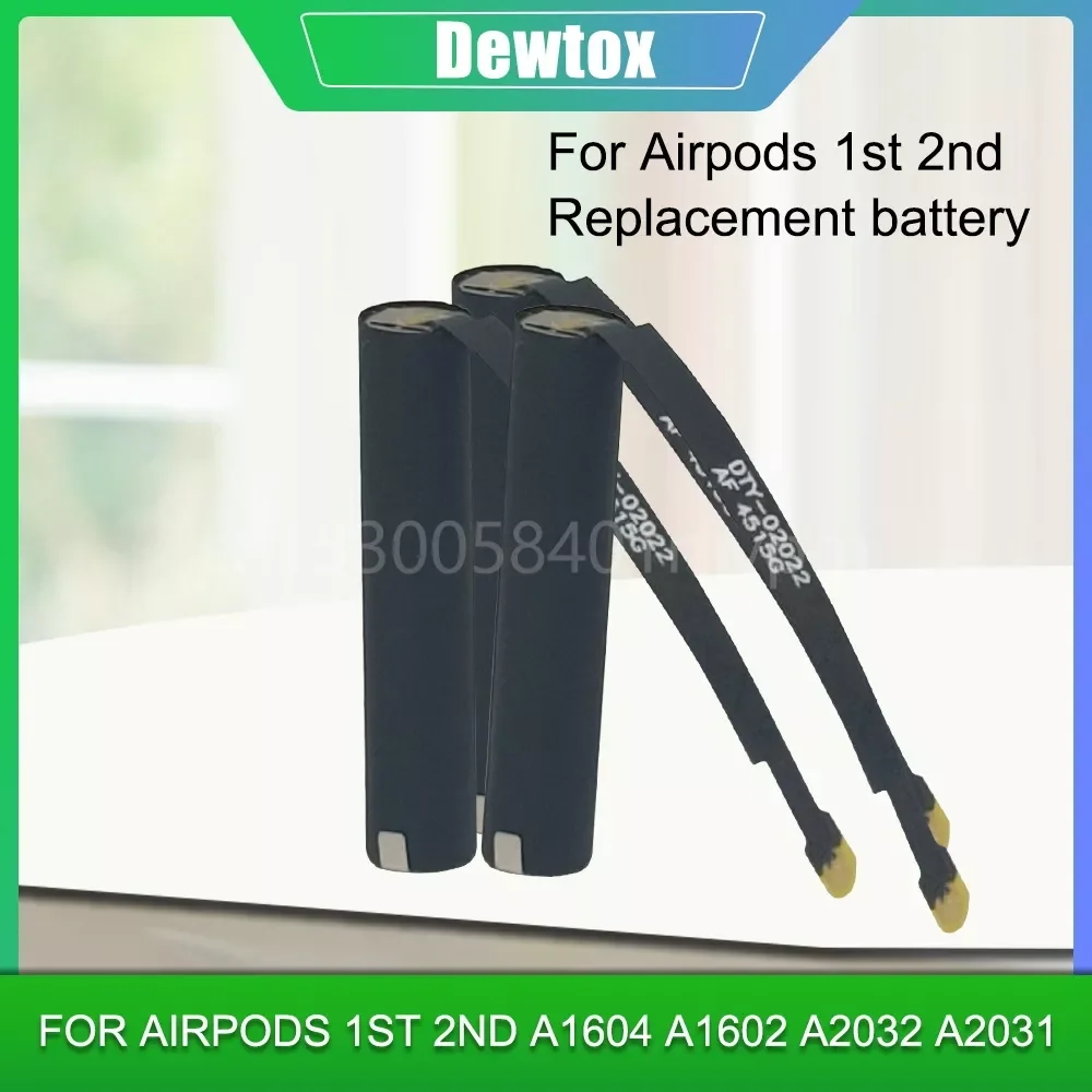 

NEW2023 1st 2nd for Airpods A1604 A1602 A1523 A1722 A2032 A2031 Air Pods 1 Air Pods 2 GOKY93mWhA1604 Air Pods 2 Replacement Bat