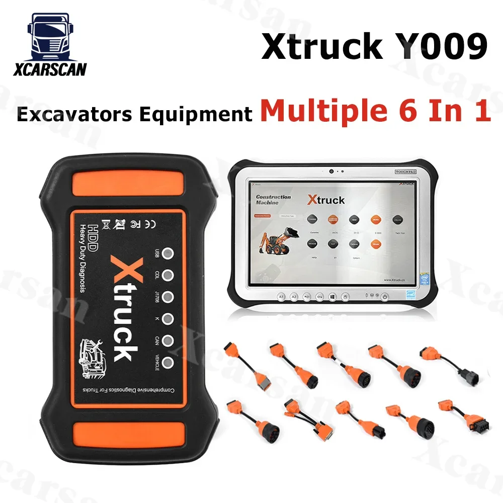 Xtruck Y009 + FZG1 планшет Многофункциональный 6 в 1 Коммерческий строительный