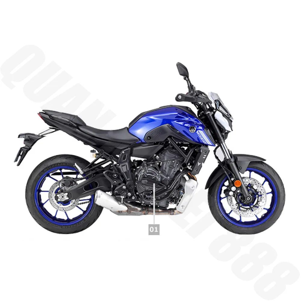 MT-07 Tracer 700 защита двигателя боковые слайдеры рамка ползунок аварийная колодка для