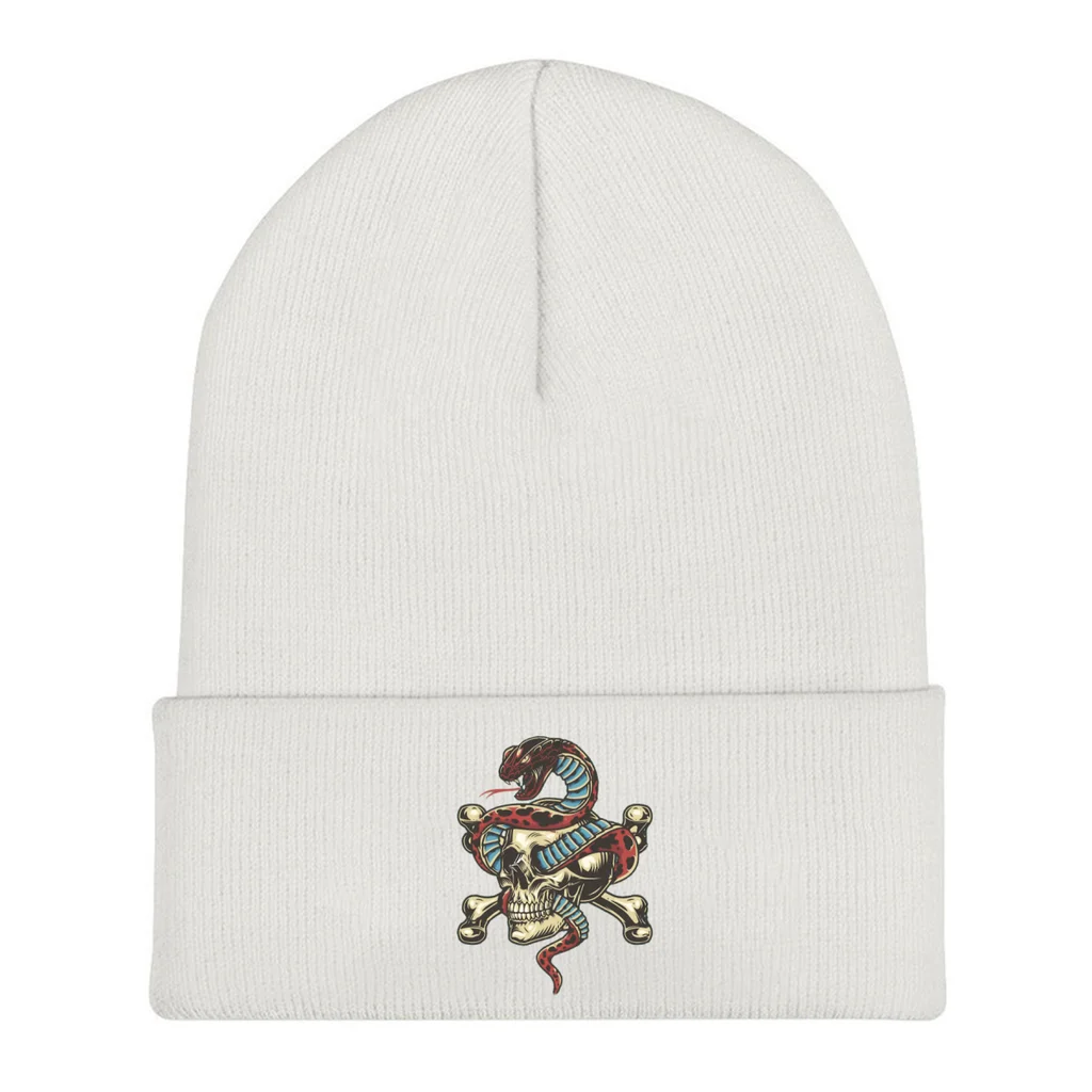 

Knit Hat Cobra Kai Johnny TV Series Winter Warm Beanie Caps Skull Snake Men Women Fashion Casual Bonnet