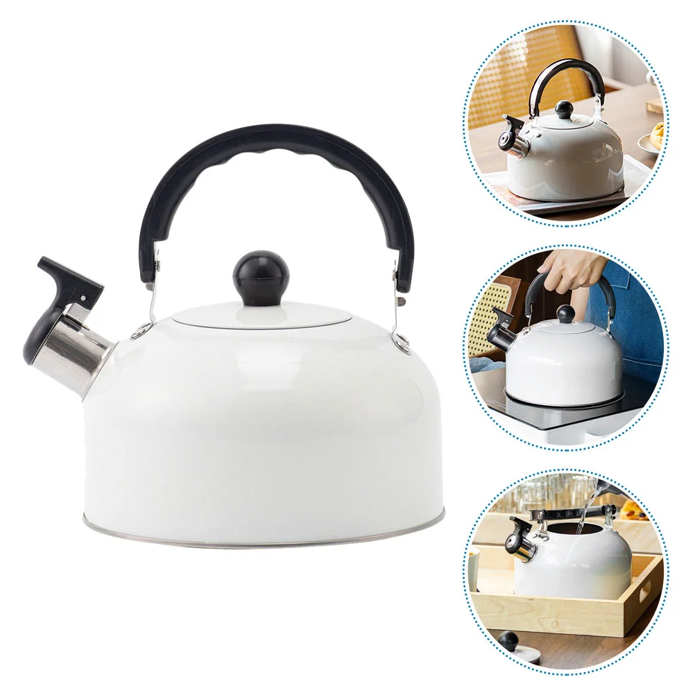 

Kettle Tea Stovetop Water Whistling Pot Kettles Stainless Steel Boiling Stove Boiler Teapotcoffee Camping Small Gas Teapots