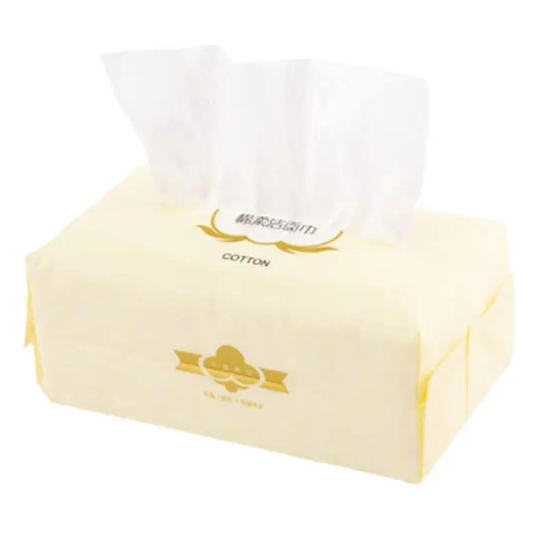 

Towel Facial Cotton Makeup Face Disposable Paper Dry Wipe Tissue Wet Wash Cloths Removable Remover Squares Cloth Towettes Tows