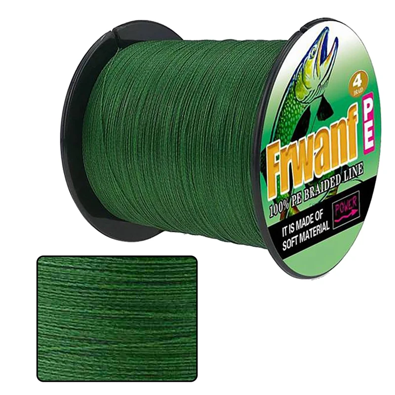 

New Hot Frwanf Braided Fishing Line Sea Fishing Line 300M Supports For Freshwater And Saltwater Oceans Lakes Fishing Accessories