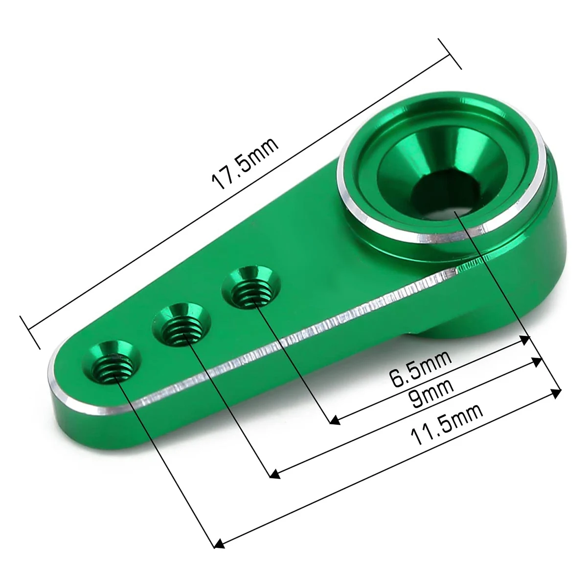 

Обновленная модель RC Arm Mini аксессуар для руки для ES08MA II, обновленные детали, 2 шт. (черный и зеленый)