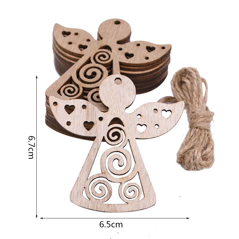 

Деревянные украшения для рождества YONGSNOW