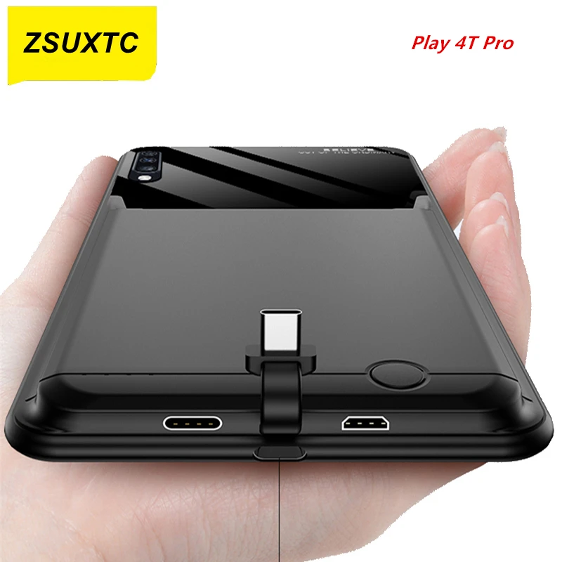 

10000Mah Power Case For Huawei Honor Play 4T Pro Battery Case Cover Charger Power Bank For Huawei Honor Play 4T Pro Battery Case