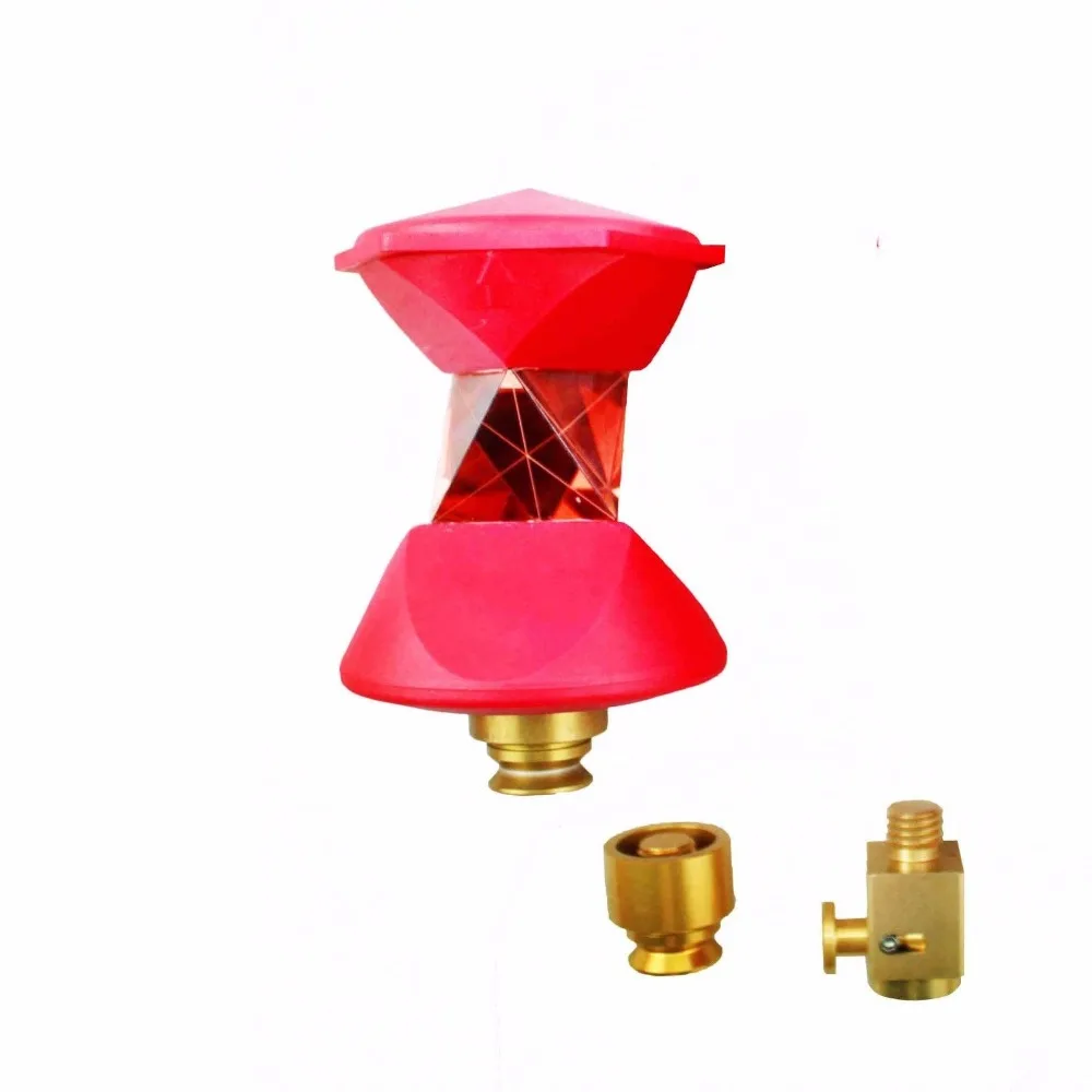 

NEW Red 360 Degree Reflective Prism For Robotic Total Station With 5/8x11