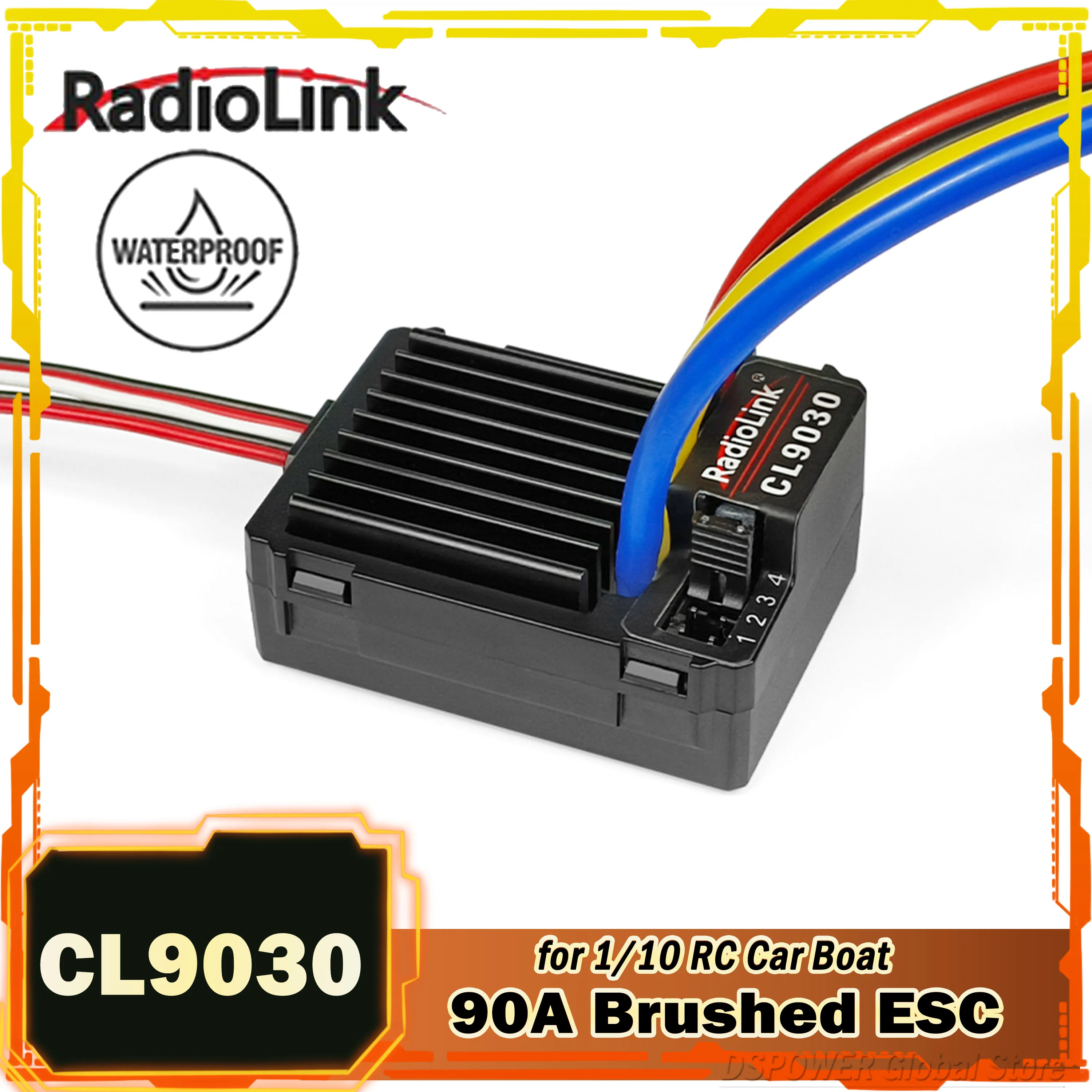 Radiolink CL9030 90A Водонепроницаемый регулятор скорости