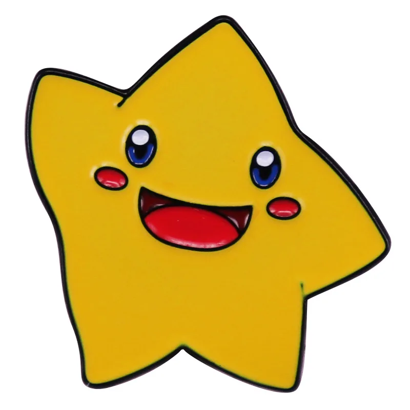 

A1838 Classic Retro Star Lapel Pins for Backpack Enamel Pins Men Women's Brooch on Clothes Badges Accessories Collections Gifts