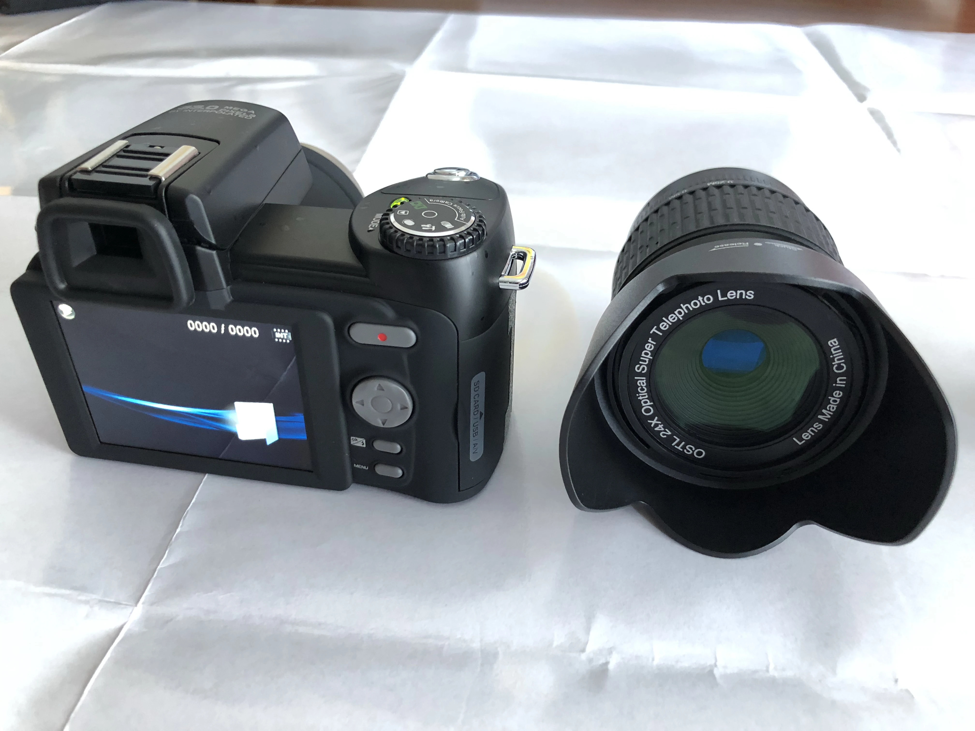 Улучшенная цифровая камера Protax D3000 HD Профессиональная зеркальная видеокамера с