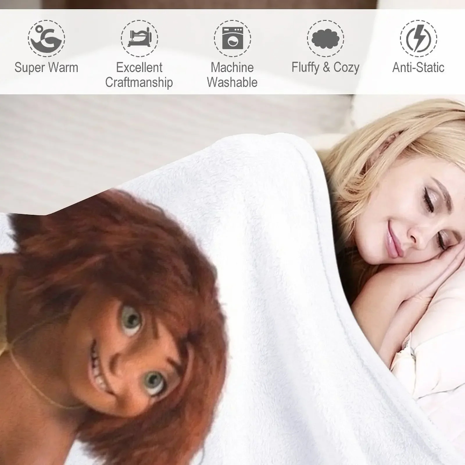 Плед Eep Crood декоративные кровати клетчатые роскошные одеяла диваны