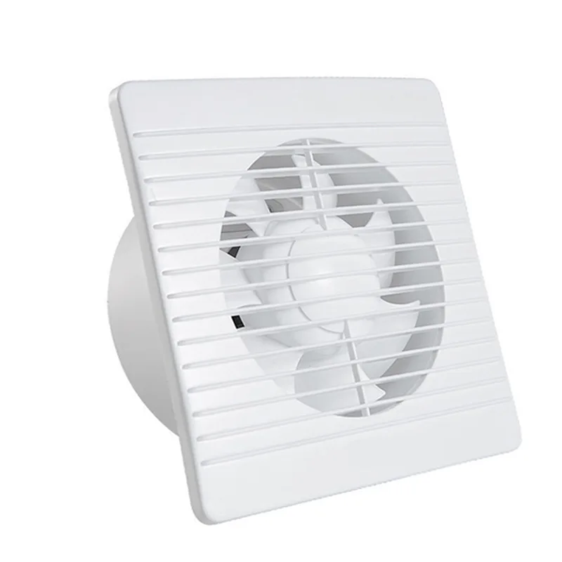 4/6/8 Inch Bathroom Ventilator Fan Exhaust Fan Blower Air Outlet Kitchen Wall Fan Extractor