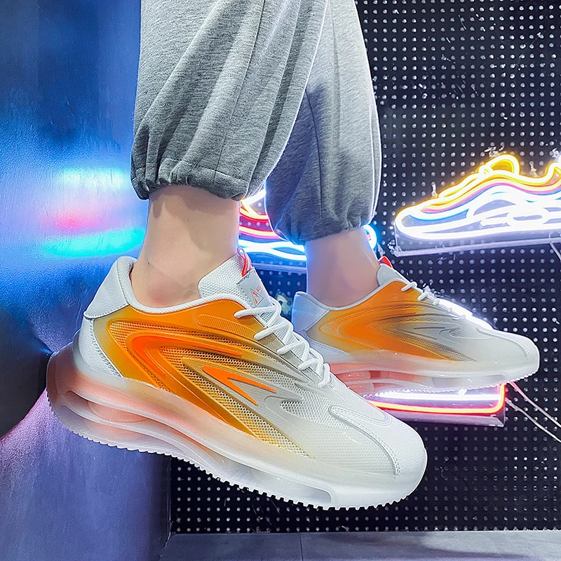 Mens Sports Shoes Male Fashion Sneakers Trainers Race Breathable Running Shoes Tenis Luxury Sports Shoes for men