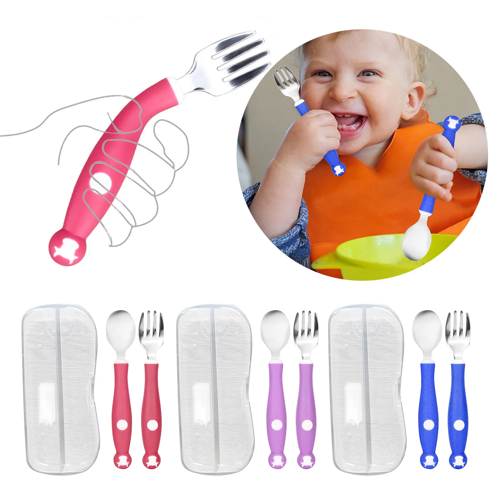 

Food Supplement Baby Training Spoon