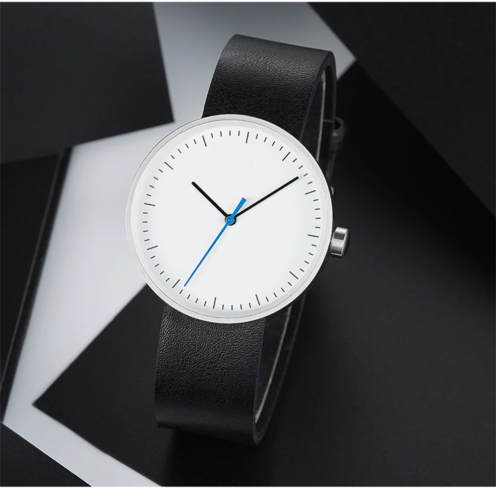 YAZOLE New Men Watch 2022 Fashion Simple Men's Watch Waterproof Quartz Clock Leather Strap Wristwatch Men Casual Montre Homme