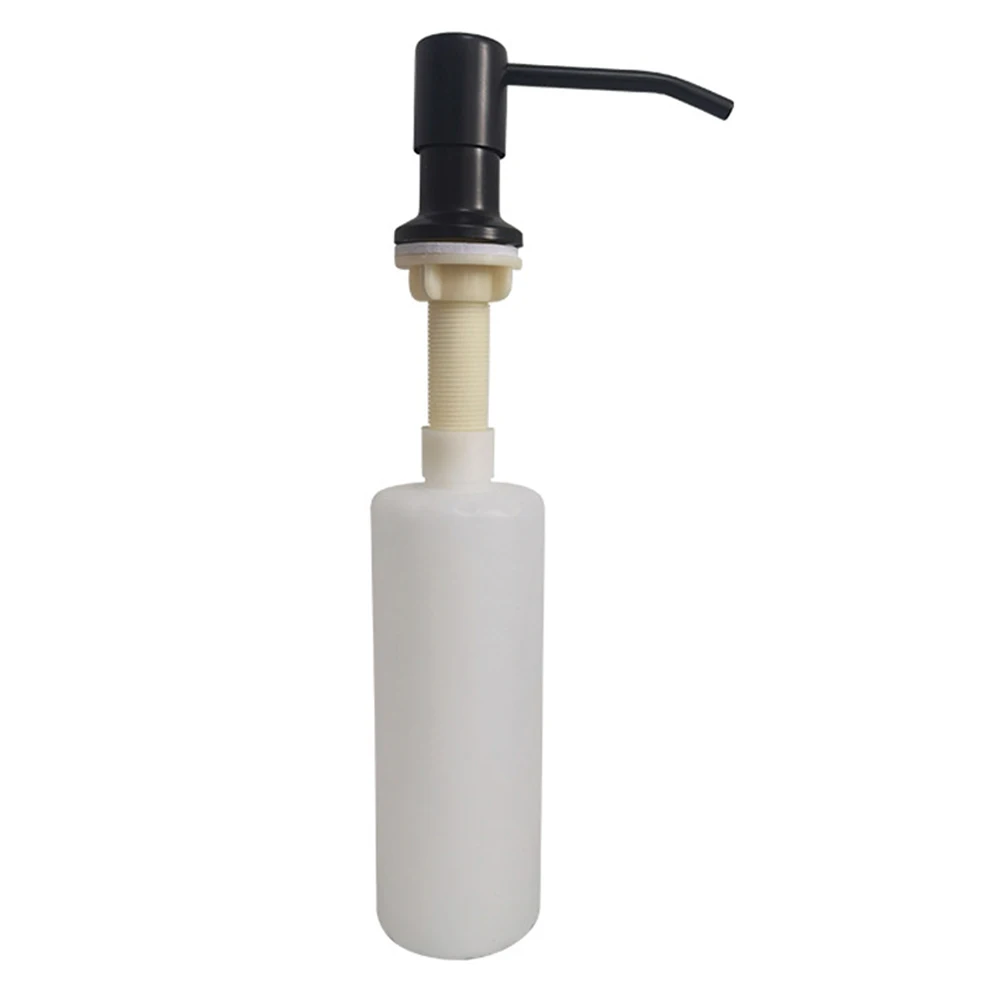 

Sink Soap Dispenser Spare Parts Toilet Lotion Replacement Stainless Steel+Plastic Storage Bottle Washroom Accessories Bathroom