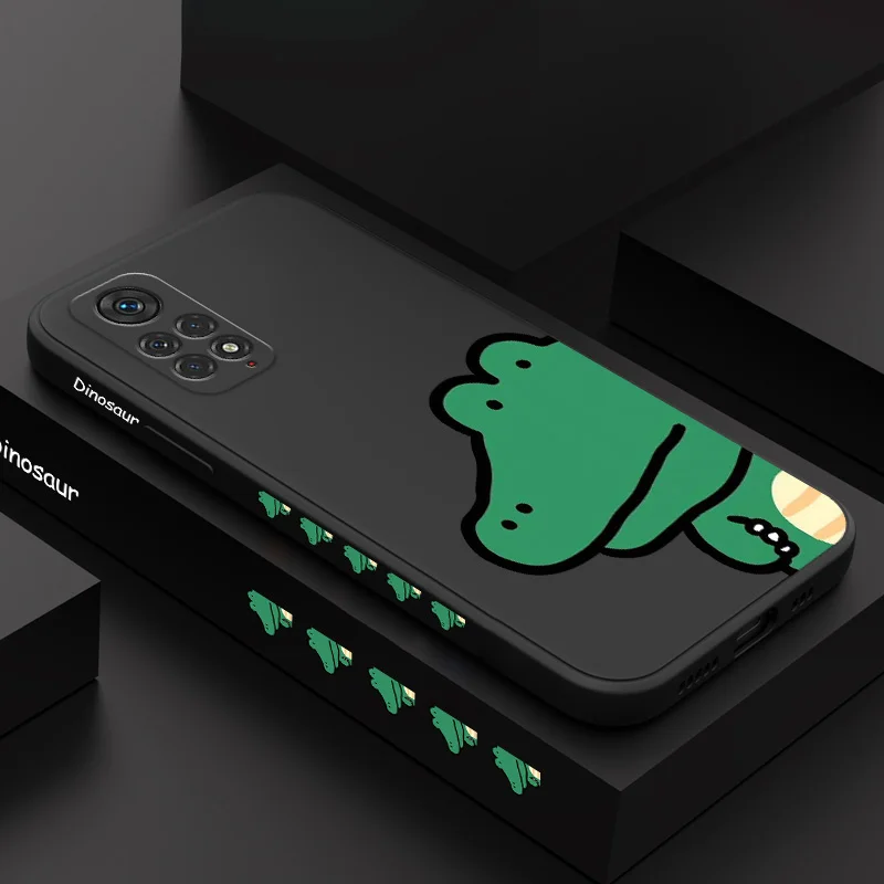 

Peek Dinosaurs Phone Case For Xiaomi Redmi Note 11 11S 10 10A 10T 10S 9T 9 8 7 Pro Plus 10C 9A 9C 9T 4G 5G Cover