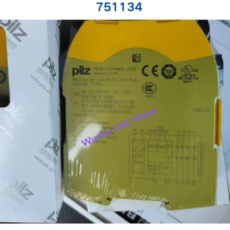 brand new PILZ relay PNOZ s4 C 751134