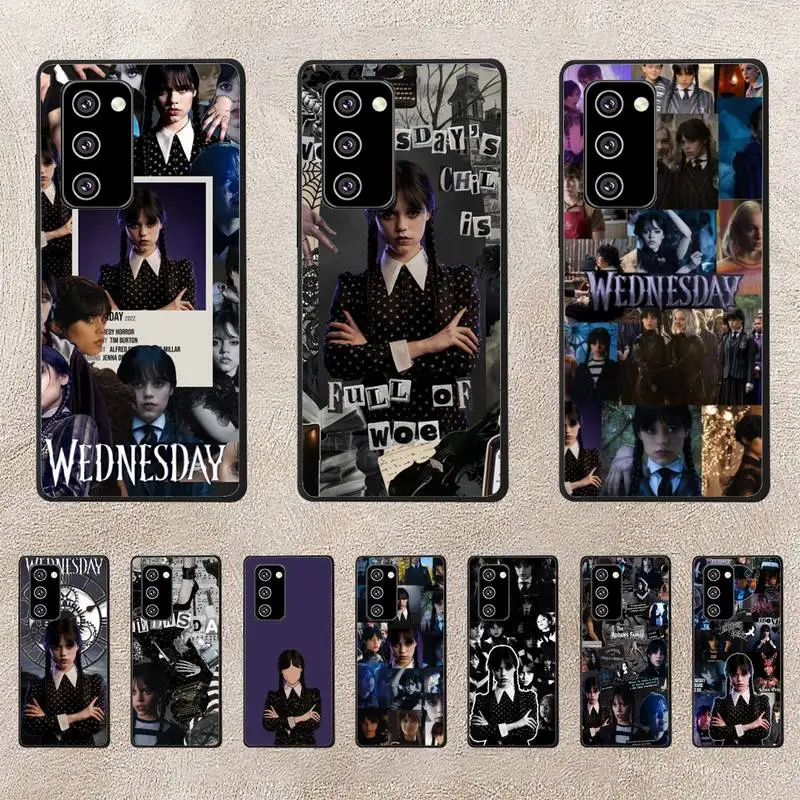 

Wednesday Addams Family Tv Show Phone Case For Oppo Reno Realme C3 6Pro Cover For Vivo Y91C Y17 Y19 Funda Capa