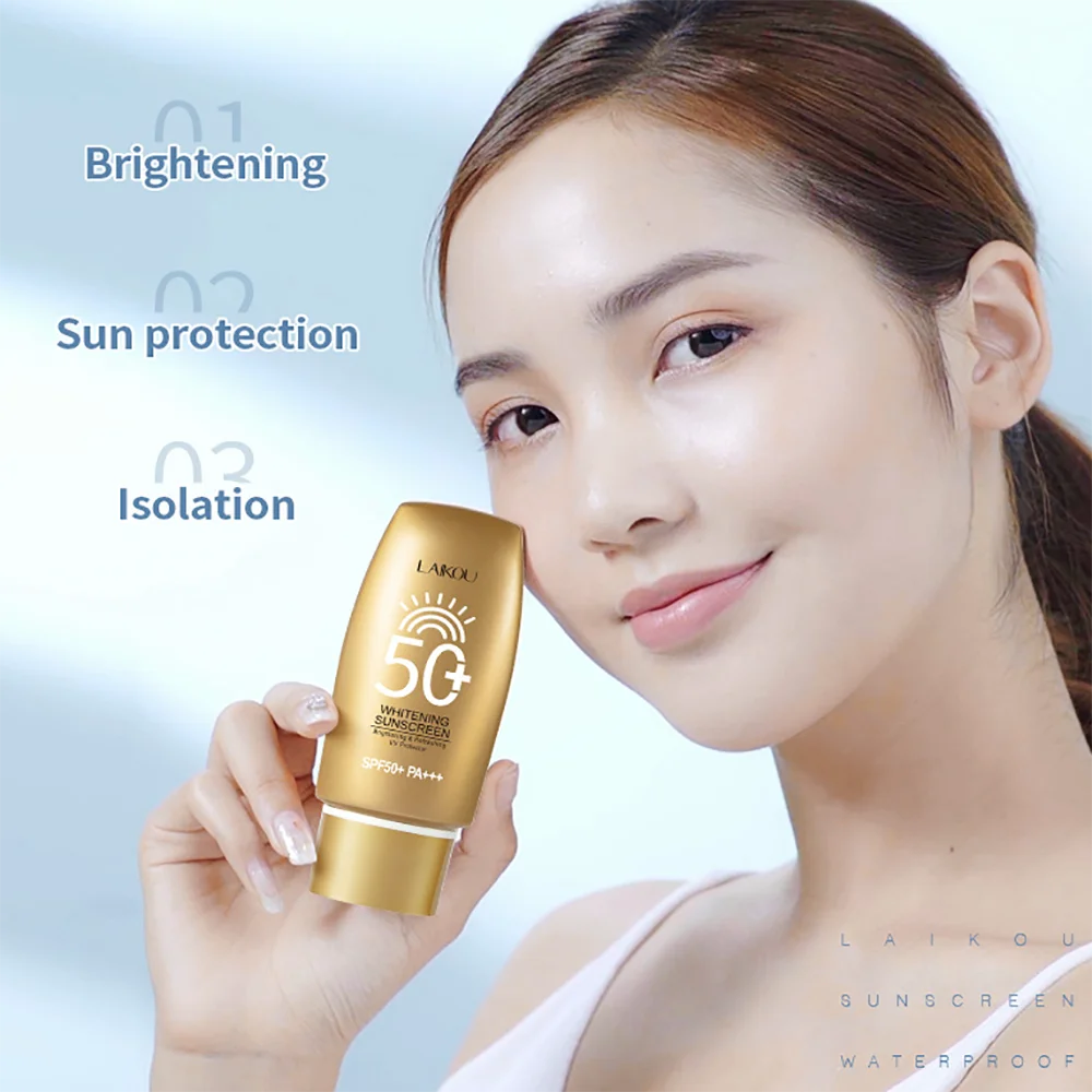 

Sunscreen Spf 50 For Face Cream Suncream Facial Protector Solar De Rostro Visage Crème Solaire Korean Products Frete Grátis
