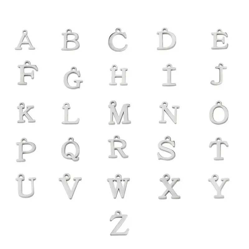 Новые ожерелья с узлом любви A-Z для женщин пара из нержавеющей стали золотого