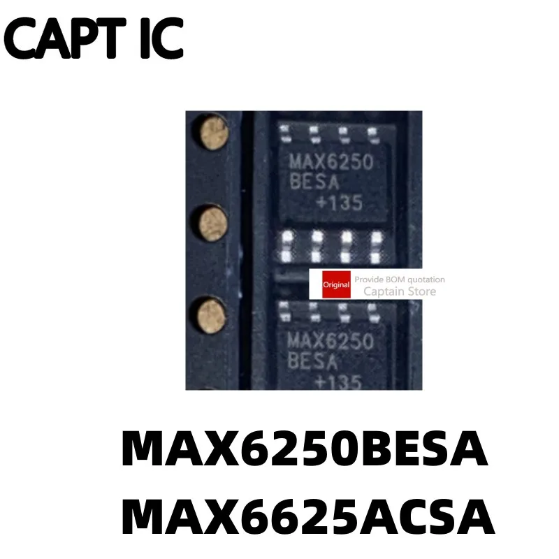 1 шт., патчи для ног MAX6250 MAX6250BESA MAX6625 MAX6625ACSA SOP8