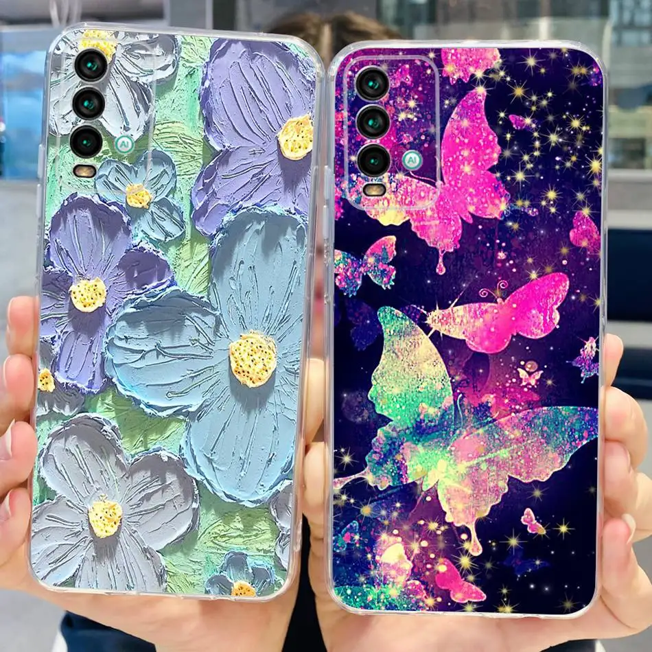 Чехол для Xiaomi Redmi 9T, Модный мягкий силиконовый чехол из ТПУ с рисунком для Redmi 9T Redmi9T, чехлы для телефонов