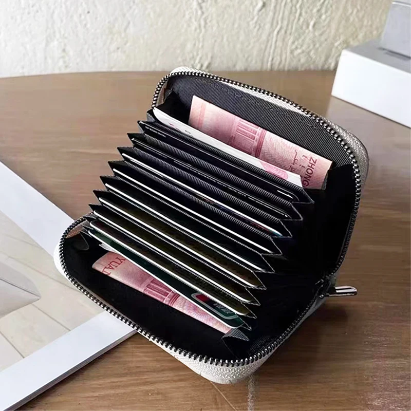 Роскошный брендовый держатель для карт женщин модный короткий кошелек из