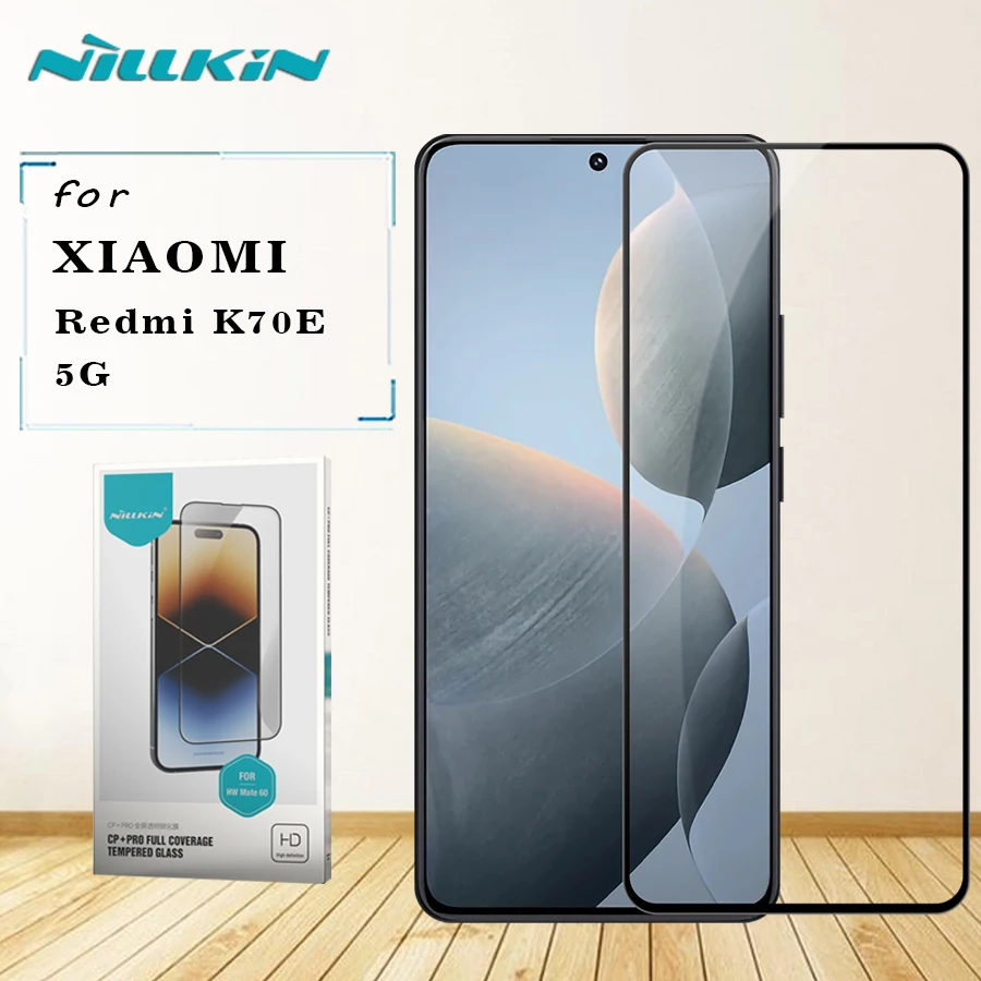 Защитная пленка из закаленного стекла для Xiaomi Redmi K70E 5G Nillkin CP + PRO 9H 2.5D
